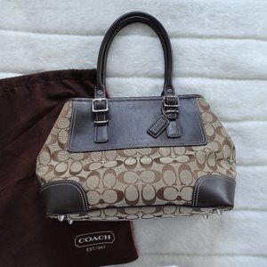 Vintage Hampton Satchel Coach Purse